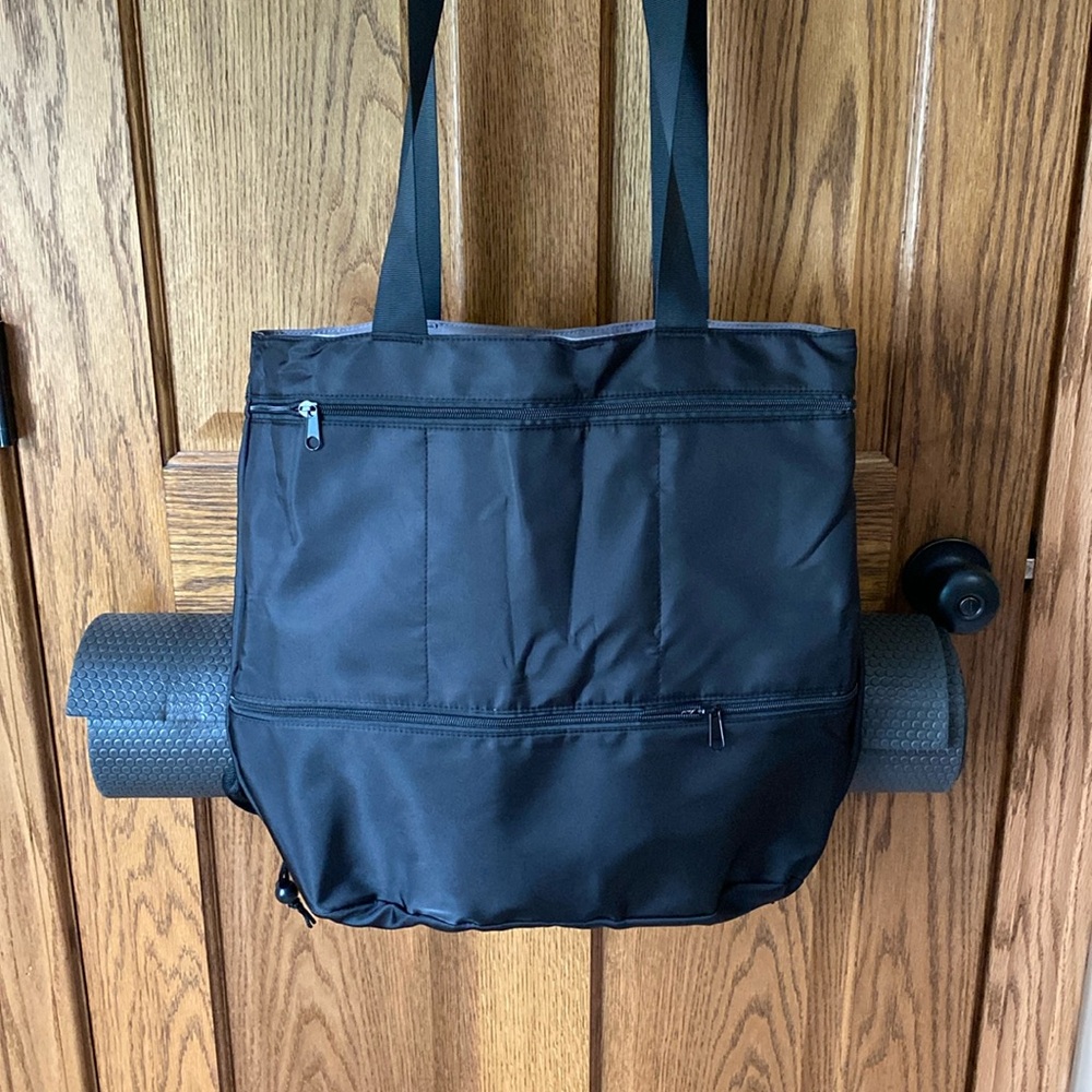 New Black Yoga Bag